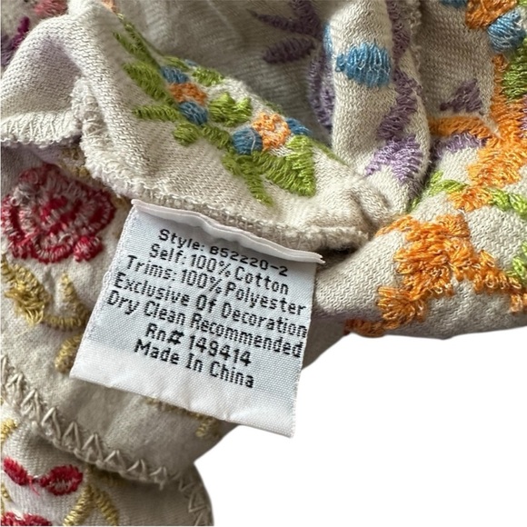 Shyli Biya Duster Johnny Was S NWT - Picture 3 of 6